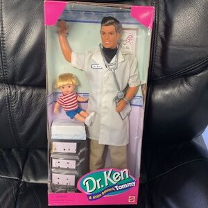 Dr. Ken & Little Patient Tommy 1990’s Collectible NIB